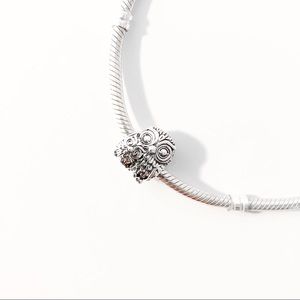Pandora Charming Owl Sterling Silver Charm